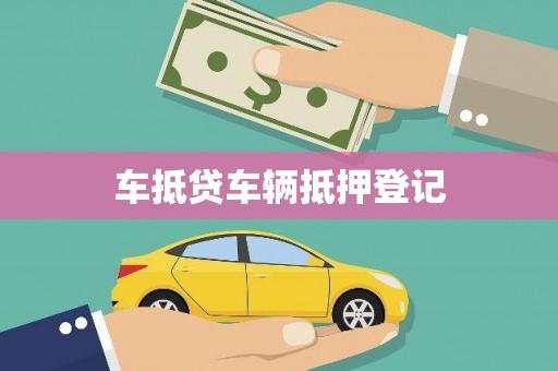 沂源车抵贷车辆抵押登记