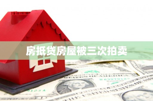天涯房抵贷房屋被三次拍卖