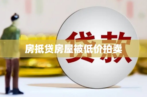 天涯房抵贷房屋被低价拍卖