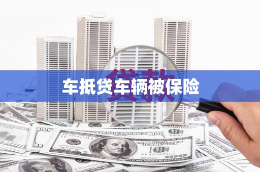 连城车抵贷车辆被保险