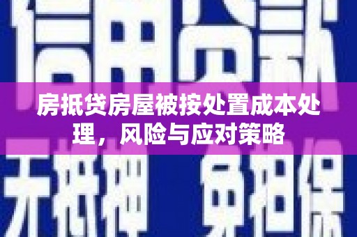 西平房抵贷房屋被按处置成本处理，风险与应对策略
