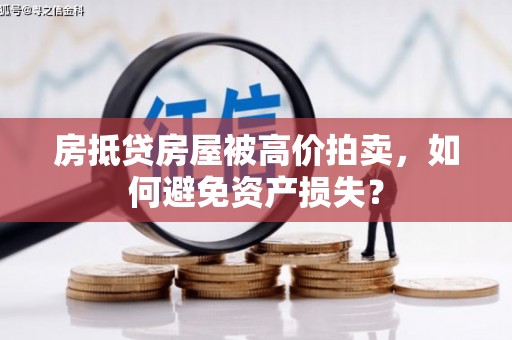 连平房抵贷房屋被高价拍卖，如何避免资产损失？