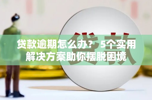 南岔贷款逾期怎么办？ 5个实用解决方案助你摆脱困境