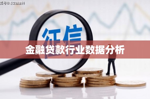 莒南金融贷款行业数据分析
