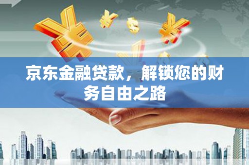 西岗京东金融贷款，解锁您的财务自由之路