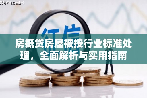 沙河口房抵贷房屋被按行业标准处理，全面解析与实用指南