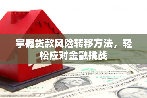 郫县掌握贷款风险转移方法，轻松应对金融挑战