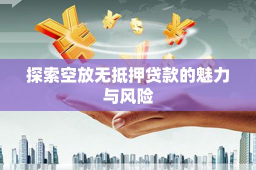 海北探索空放无抵押贷款的魅力与风险