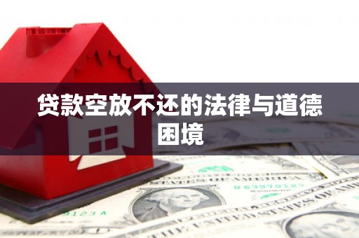 海北贷款空放不还的法律与道德困境