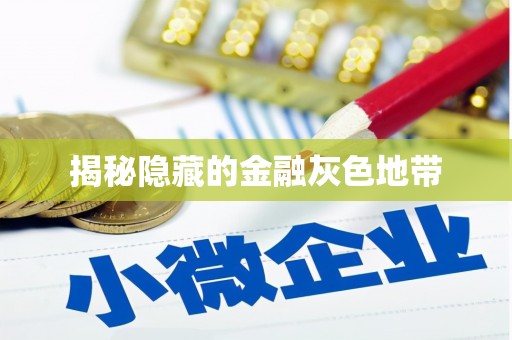 望都揭秘隐藏的金融灰色地带