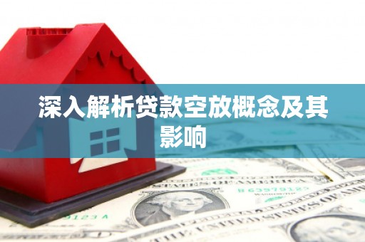 望都深入解析贷款空放概念及其影响