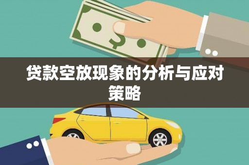 莲花贷款空放现象的分析与应对策略