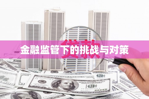 崇仁金融监管下的挑战与对策