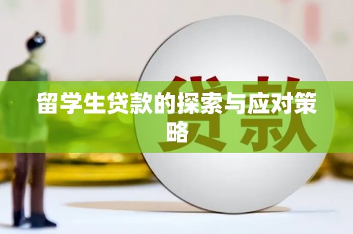 惠城留学生贷款的探索与应对策略